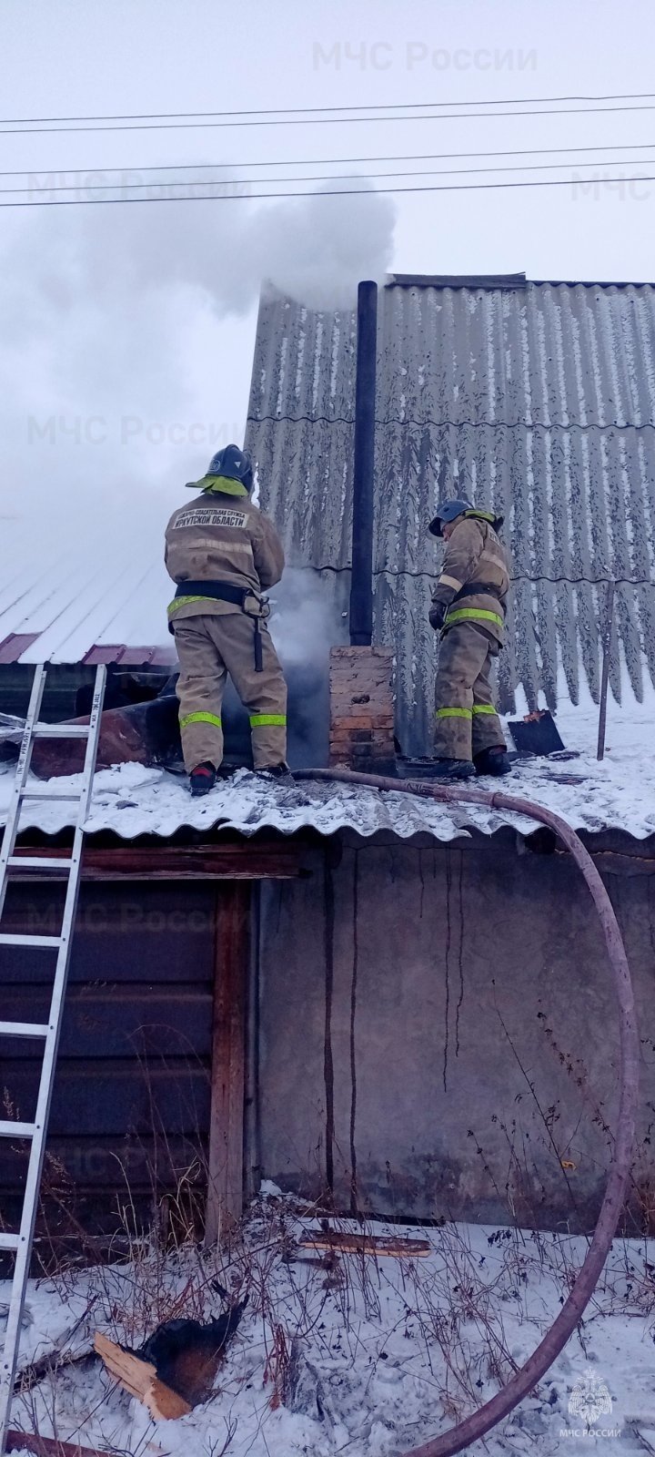 Пожар в г. Свирске — МЧС России по Иркутской области